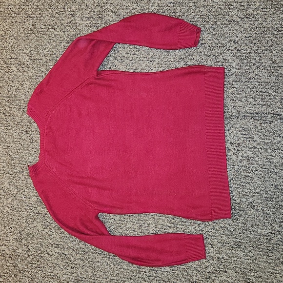 Laura Scott Petite Pullover Sweater Size LP Color Pink - Picture 4 of 6